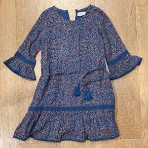 Egg Navy Floral Kids Dress